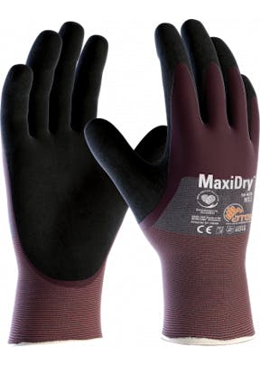 ATG Gloves MaxiDry® 56-425 3/4 Gecoate Manchet