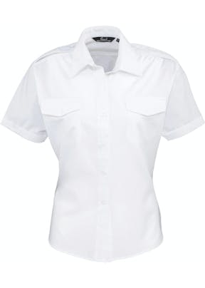 Premier Pilot Shirt Short Sleeve Dames