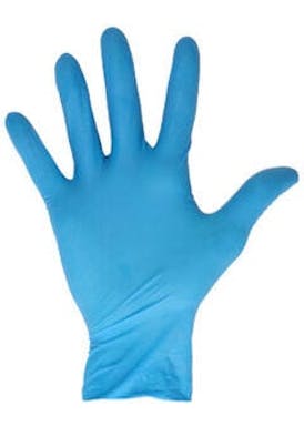 CMT Handschoenen Latex Gepoederd Blauw (1.000 stuks)