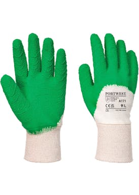 Portwest Latex Open Back Crinkle Glove