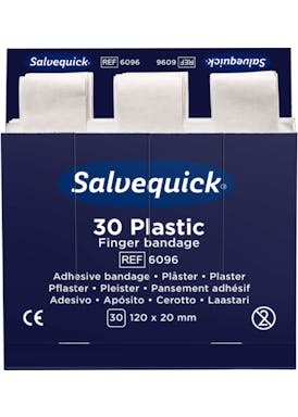 Cederroth Salvequick Plastic Vingerverband 30 stuks