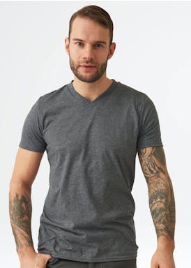 Gildan V-Neck SoftStyle Regular Fit Heren T-shirt