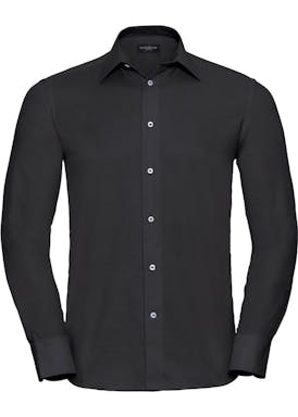 Russell Long Sleeve Tailored Oxford Shirt Heren