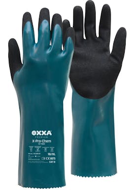 OXXA X-Pro-Chem 51-900 Zwart/Groen Werkhandschoen