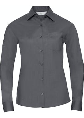 Russell Ladies´ Long Sleeve Classic Polycotton Poplin Shirt