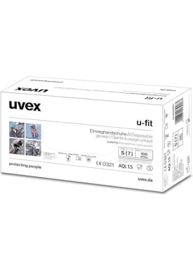 Uvex U-Fit Nitrile à100st 