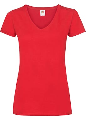Fruit of The Loom Ladies´ Valueweight V Neck T-shirt