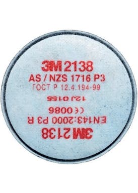 3M 2138 Stoffilter P3 R