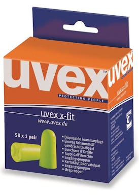 Uvex Oordopjes X-Fit (50 Paar)