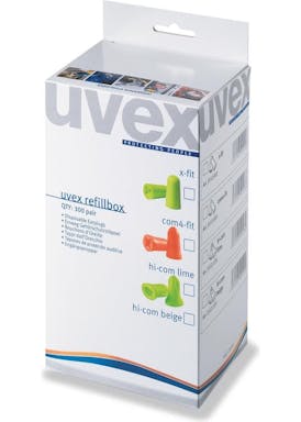Uvex X-fit vervangdopjes (300 Paar)