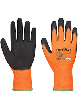 Portwest Hi-Vis Grip Glove - Latex