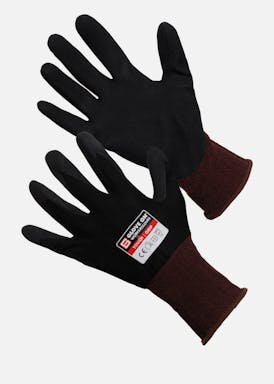 Glove On Touch Grip Latex Gecoate Werkhandschoen