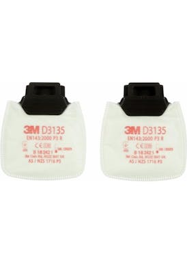 3M Secure Click Stoffilter D3135, P3 R