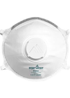 Portwest FFP3 Valved Dolomite Light Cup Respirator (10 Stuks)