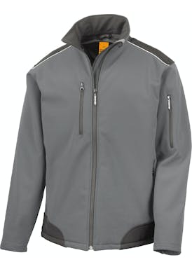 Result Ripstop Soft Shell Workwear Jacket With Cordura Panels