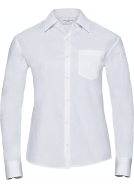 Russell Ladies´ Long Sleeve Classic Pure Cotton Poplin Shirt