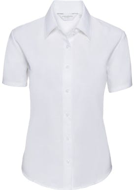 Russell Short Sleeve Tailored Oxford Shirt Dames