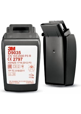 3M Secure Click Stoffilter D9035, P3 R