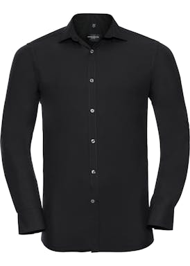Russell Long Sleeve Fitted Ultimate Stretch Shirt Heren