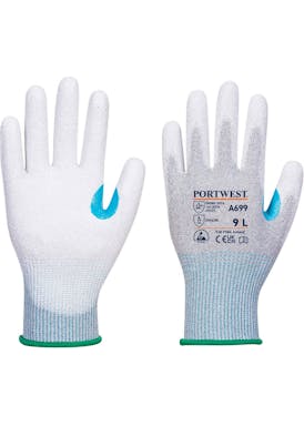Portwest MR13 ESD PU Palm Glove (12 paar)
