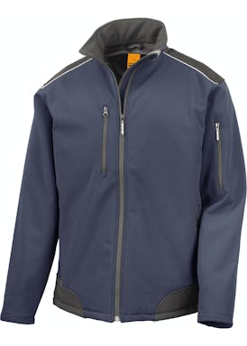 Result Ripstop Soft Shell Workwear Jacket With Cordura Panels