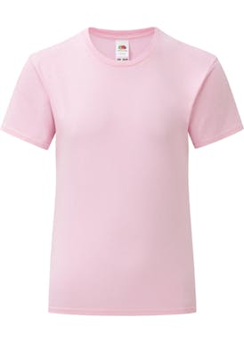 Fruit of The Loom Girls Iconic T-shirt