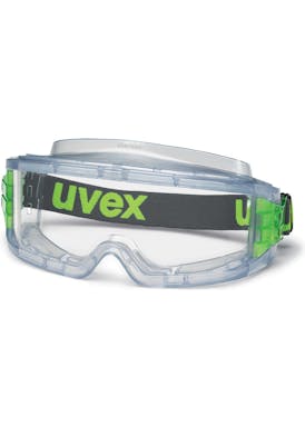 Uvex Ultravision ruimzichtbril met 180° gezichtsveld, heldere lens en anti-fog coating