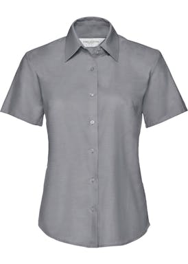 Russell Short Sleeve Tailored Oxford Shirt Dames