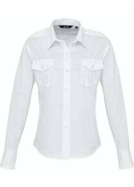 Premier Long Sleeve Pilot Shirt Dames