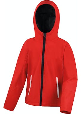 Result Youth TX Performance Hooded Soft Shell Jacket