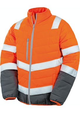 Result Soft Padded Safety Jacket Heren