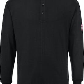 Portwest Vlamvertragende Antistatische Lange Mouw Polo Shirt FR10