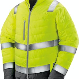 Result Soft Padded Safety Jacket Heren