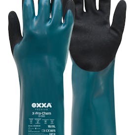 OXXA X-Pro-Chem 51-900 Zwart/Groen Werkhandschoen