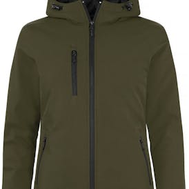 Clique Padded Hoody Softshell Dames