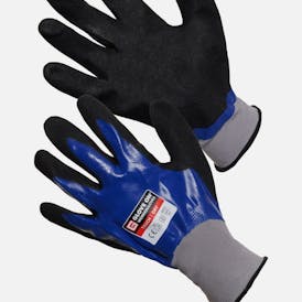 Glove On Touch Dry Nitril Gecoate Werkhandschoen