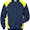 556-Marineblauw/hi-vis geel