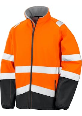 Result Printable Safety Softshell Jacket