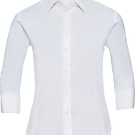 Russell Ladies´ 3/4 Sleeve Fitted Stretch Shirt