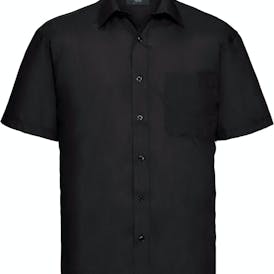 Russell Men´s Short Sleeve Classic Polycotton Poplin Shirt