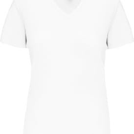 Kariban Dames-T-Shirt BIO150 V-Hals