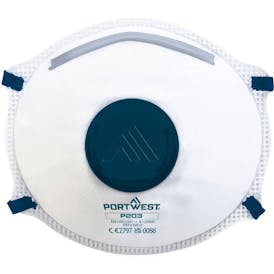 Portwest FFP2 Valved Dolomite Respirator (10 Stuks)