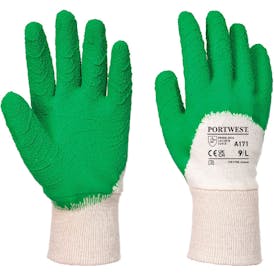 Portwest Latex Open Back Crinkle Glove