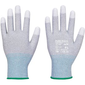 Portwest MR13 ESD PU Fingertip Glove (12 paar)